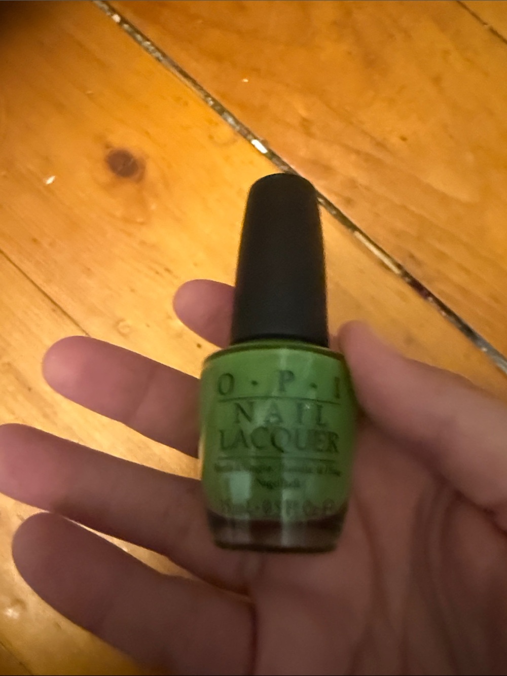 OPI Vibrant Lime Green Nail Lacquer